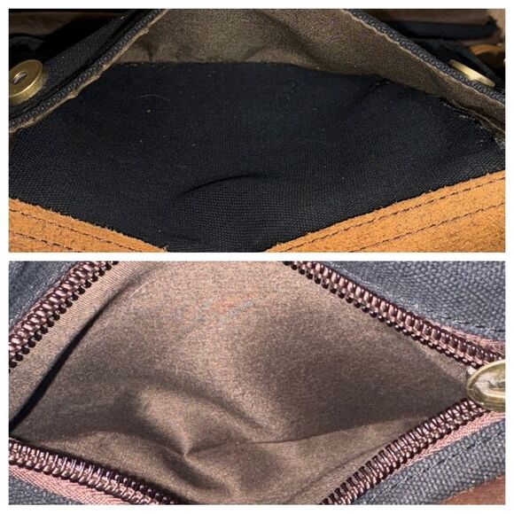 Harley-Davidson “Mustang" Backpack, weathered Leather and Black - Picture 7 of 14